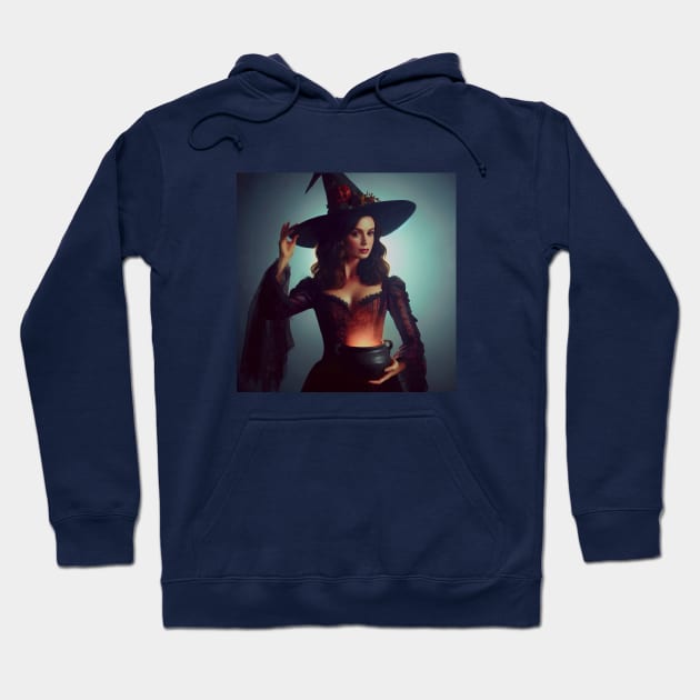 Witch Phoebe Hoodie by sadieillust